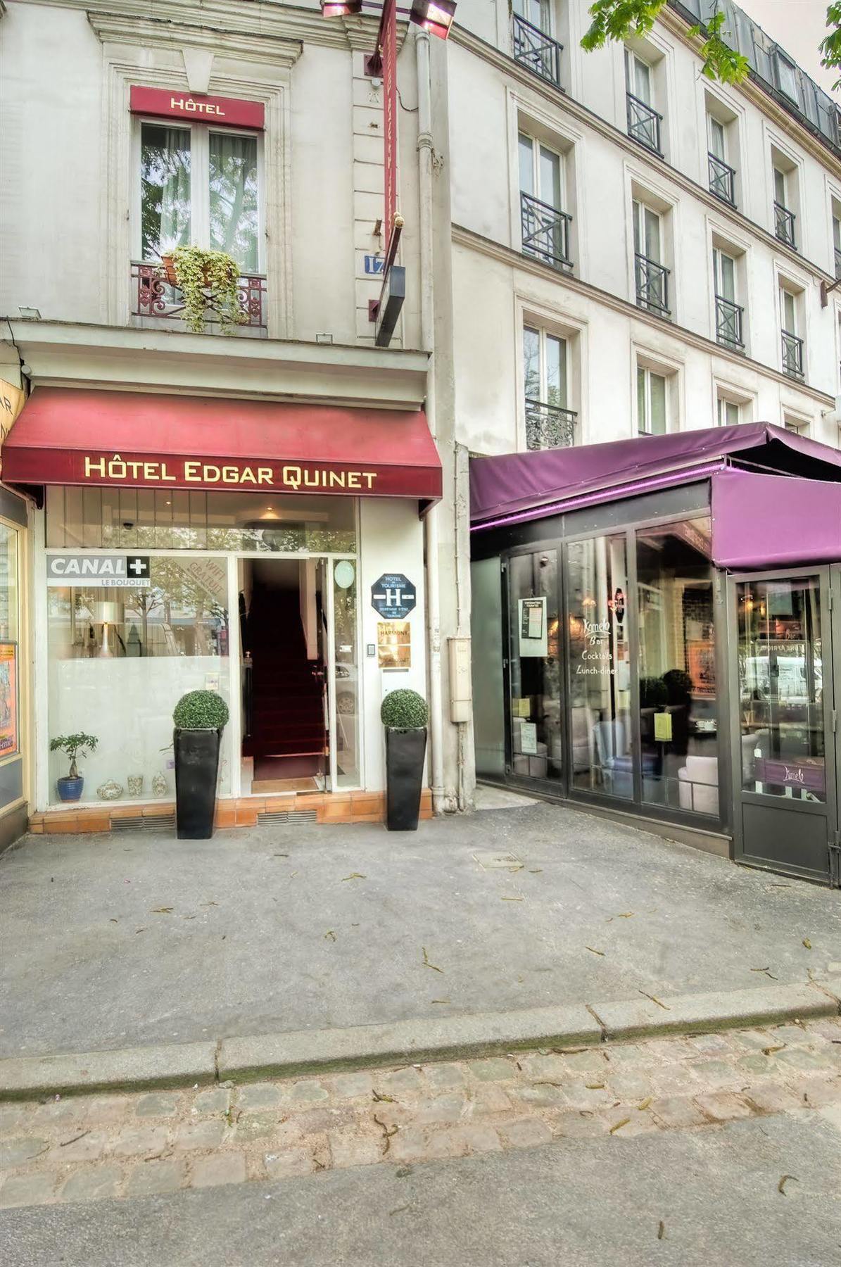 Hotel Edgar Quinet Paris Exterior photo